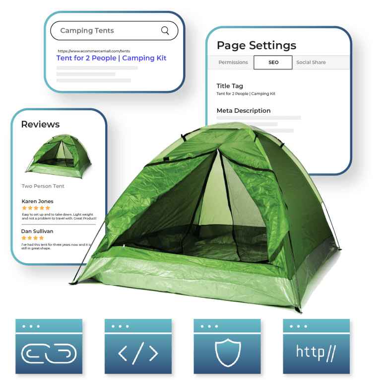 green-tent-reviews-settings-upstart commerce