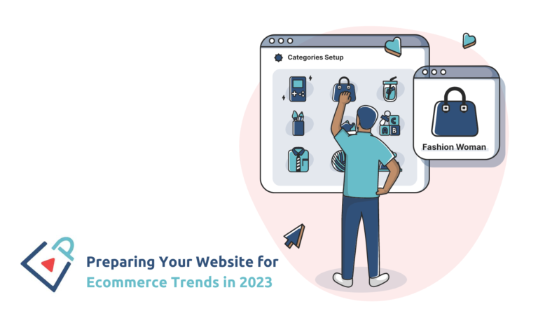 ecommerce website trends for 2023 blog header image