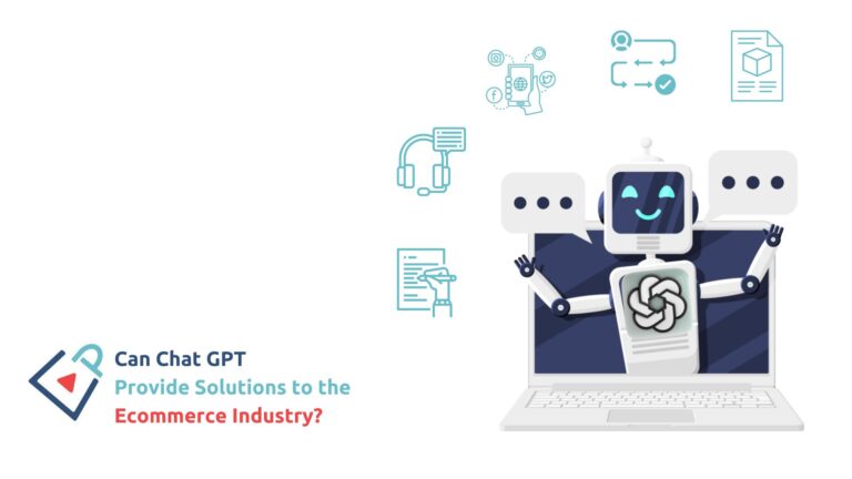 Uses for ChatGPT-3 in Ecommerce with robot in computer graphic
